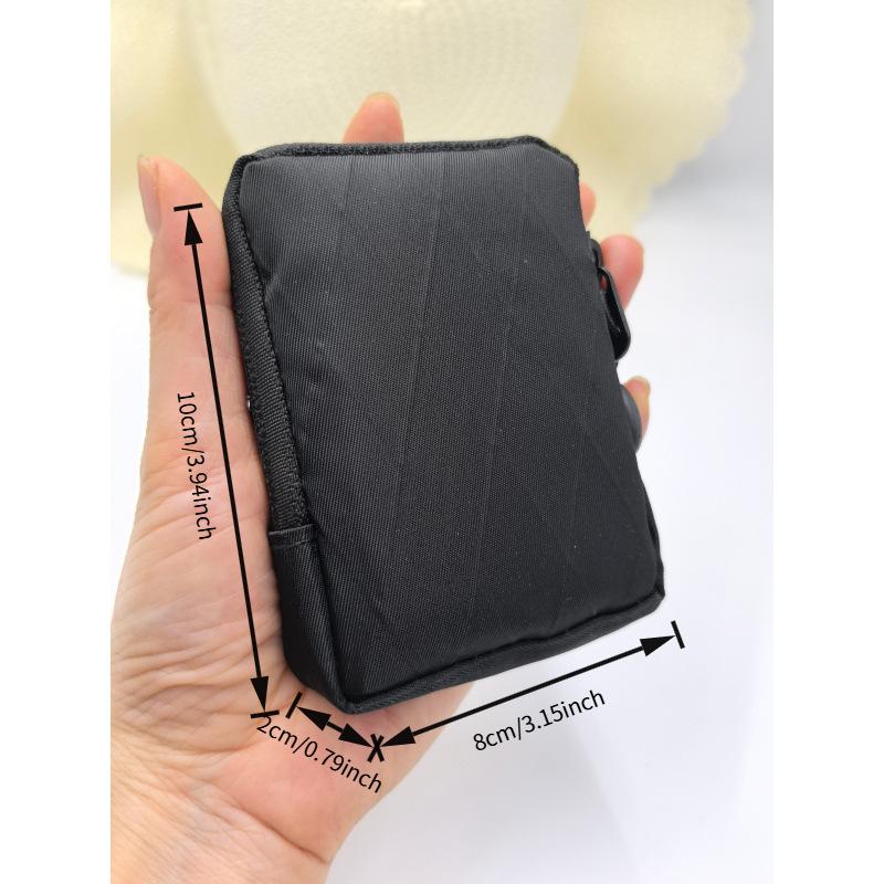 Edc Carry Coins - Mini Pochette EDC Resistente all'Usura, Borsa