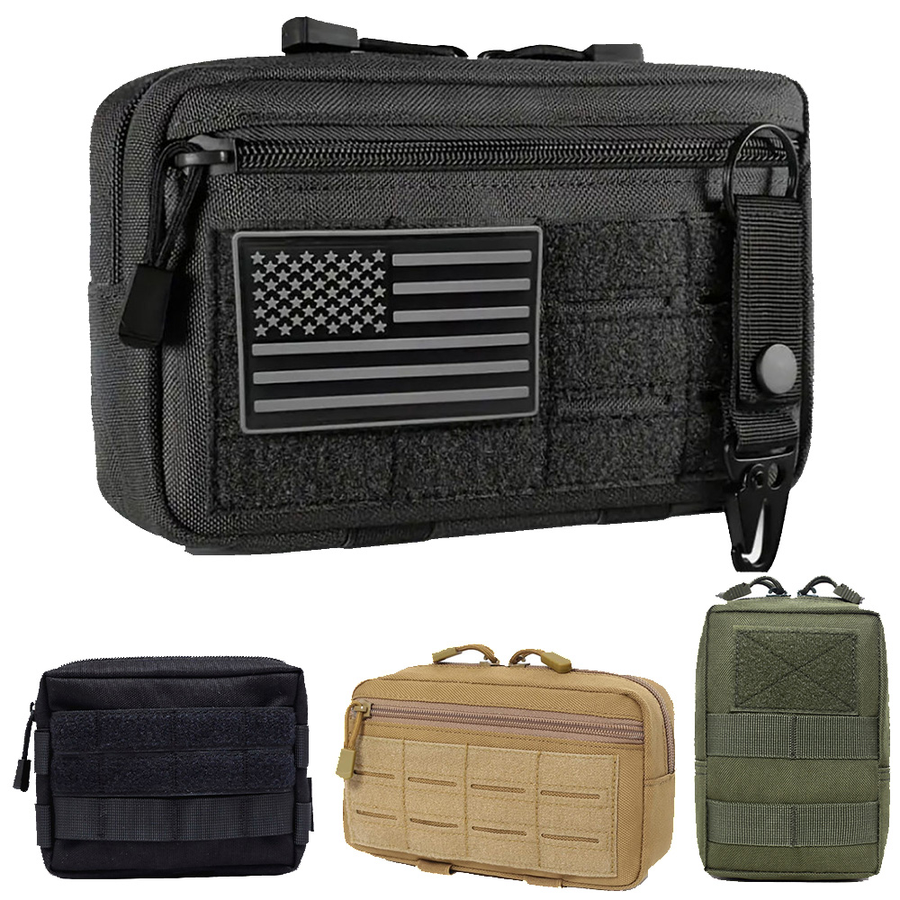 Edc Carry Accessories - Borsa Tattica MOLLE EDC da Cintura,