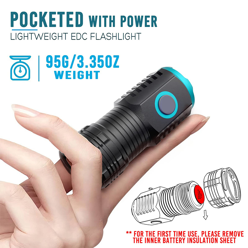 Tipo-C USB ricaricabile tascab - Edc Every Day Carry おもちゃ recensione e prezzo