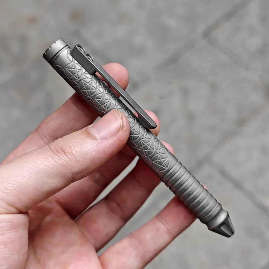 Penna in Lega di Titanio TC4 p - Edc Every Day Carry おもちゃ recensione e prezzo