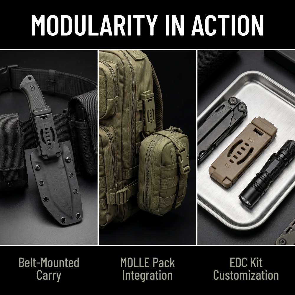 Clip di fissaggio a cintura MO - Edc Carry Accessories recensione e prezzo