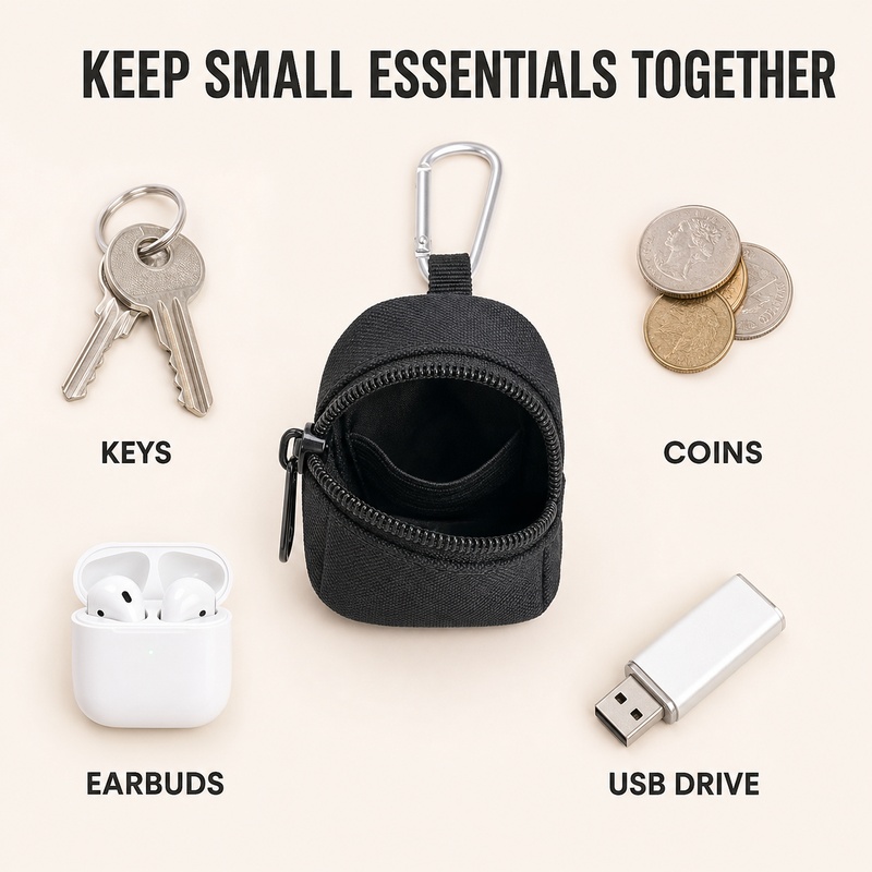 Mini Portamonete con Cerniera  - Edc Carry Coins recensione e prezzo